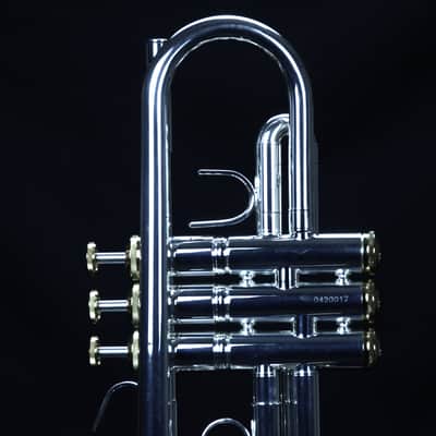 Schiller Frankfurt Elite Custom C Trumpet 2020 - SILVER PLATED image 8