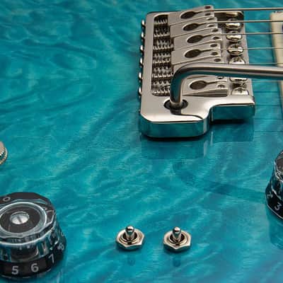 PRS SE CUSTOM 24-08 Quilt Lake Blue image 24