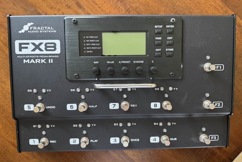 Fractal Audio FX8 Mark II with 2 sets Humbuster Cables image 1