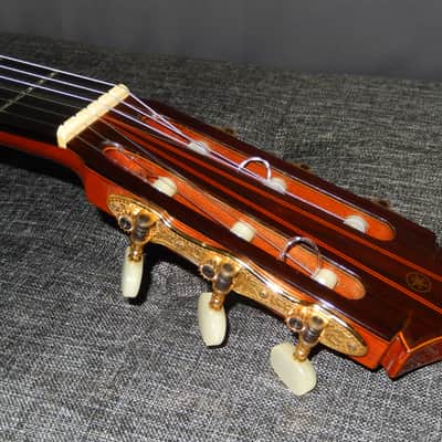 MADE IN 1975 BY HIROSHI HARADA - TERRIFIC YAMAHA GC7S - CLASSICAL CONCERT GUITAR image 7