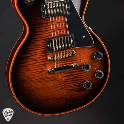 Gibson Custom Shop Made 2 Measure Les Paul Custom Figured Orange Widow 10.0 #CS600375 image 6