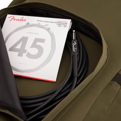 Fender Troubadour Electric Bass Gig Bag Olive image 7