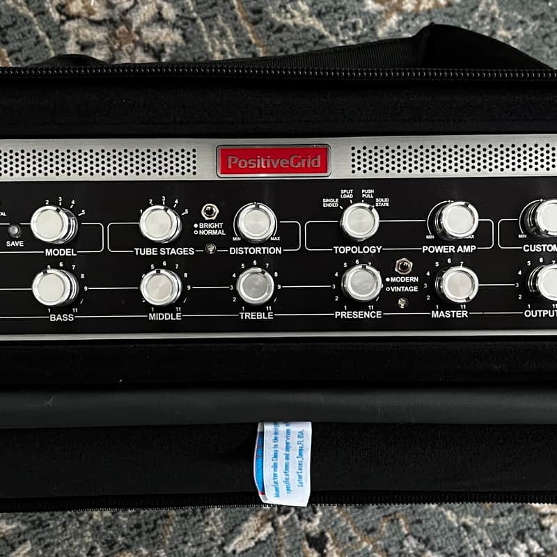 Positive Grid Bias Rack Silver/Black
