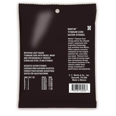 Martin TitaniumCore Acoustic Strings Light image 3