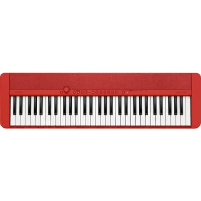 Casio CT-S1 Portable 61-Key Keyboard Red
