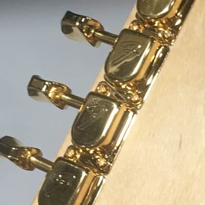 Lefty Fender Fullerton 1978-1982 Reissue Chrome Vintage GOLD Left F Tuners Relic image 4