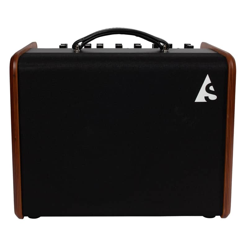 Godin Guitars ACOUSTIC SOLUTIONS ASG-8 Acoustic Combo Amplifier 2 Channel with Bluetooth (Wood 120) image 1