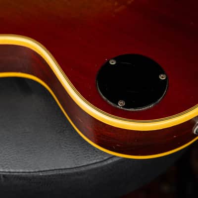 Circa 1971 Gibson Les Paul Custom Cherry Sunburst w/HSC image 22
