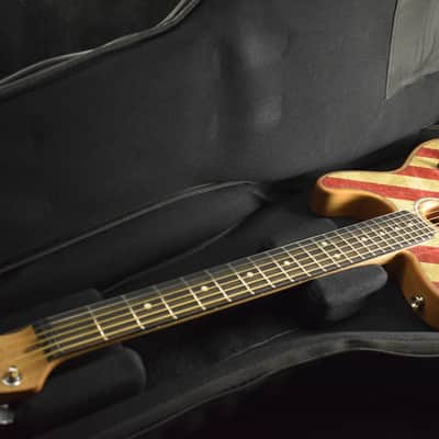 Mint Fender Limited Edition American Acoustasonic Telecaster USA Flag image 9