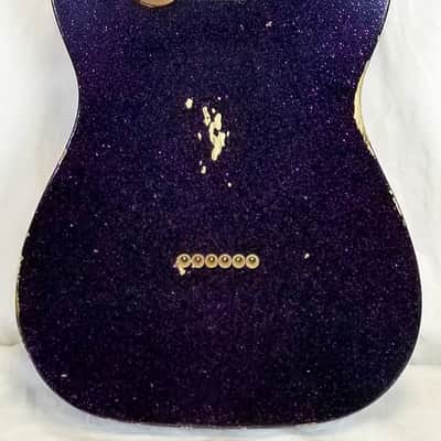 Fender Custom Shop 1960 Tele Relic, Time Machine, Ash Body, AAA Rosewood Fretboard, Magenta Sparkle image 12