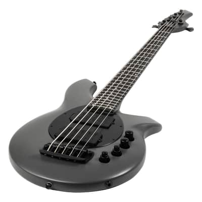 Ernie Ball Music Man Bongo 5HH 5-String Electric Bass, Titan Gray image 5