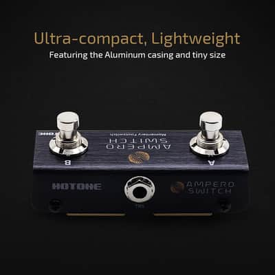 Hotone Dual Footswitch Pedal Momentary 2-Way Pedal Foot Switch Controller Ampero Switch 6.35 mm image 5