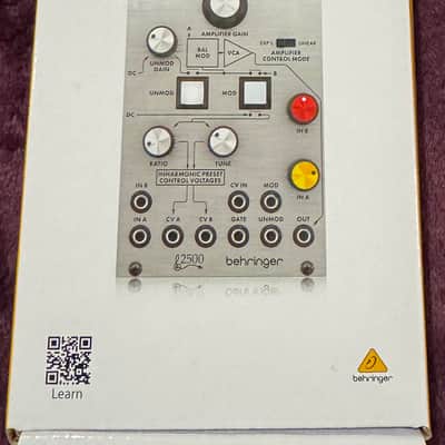 Behringer 1005 ModAmp Ring Modulator / VCA Eurorack Module 2021 - Present - Silver image 2