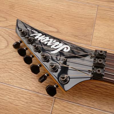 Jaxon (not Jackson!) 1 Hum Dinky Superstrat MIJ 1980s Black image 6