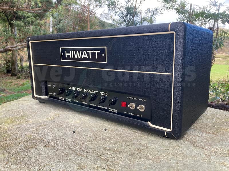 HIWATT DR-103 CUSTOM 100 VALVE HEAD 1982 *A CLASSIC!* in VGC image 1