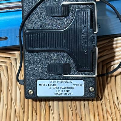 Shure Wireless Guitar System T1G-CQ Early 2000’s image 6