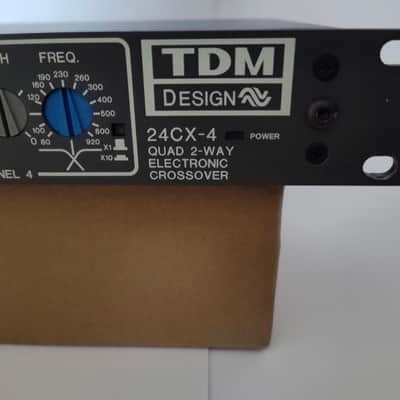 TDM 24CX-4 4-Channel 2-Way Crossover 1997 image 2