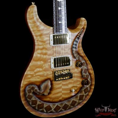 PRS Private Stock Wild West Exclusive Custom 24 Snake LTD # 3 of 6 Hand Carved Quilt Maple Top image 4