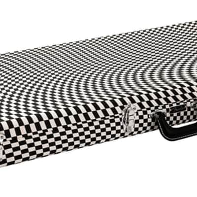 Fender CLASSIC SERIES STRAT/TELE CASE, WAVY CHECKERBOARD 2024 - WAVY CHECKERBOARD image 1