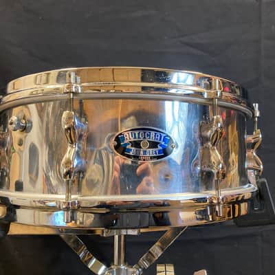 John Grey - 5x14" Autocrat Metal Snare Drum, Modified 1970's - Chrome over Steel image 4