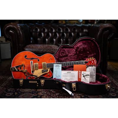 Gretsch Pro Nashville Bigsby Orange Stain image 11