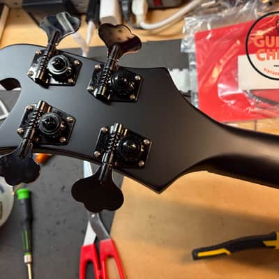 2026 Rickenbacker 4003 Noir 1 of 20 Satin Black Checkerboard Binding OHSC image 24