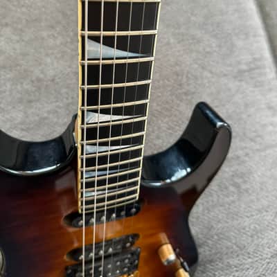 Jackson USA Dinky DK1 HSS Quilted Maple Top Tobacco Sunburst Finish 1997 OHSC image 22