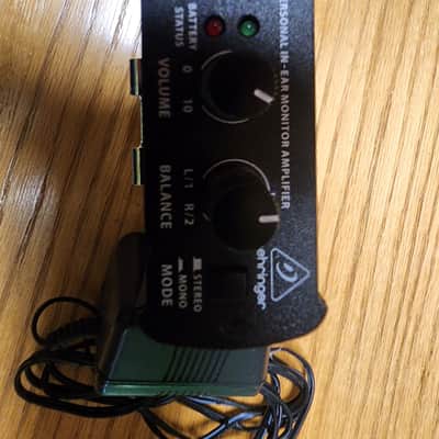 Behringer Powerplay P1 Personal In-Ear Monitor Amplifier 2013 - Present - Standard w/ 9v power adaptor image 4