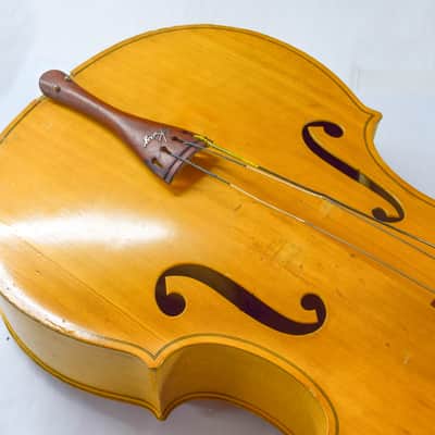 1950s Kay M-1-B Double Bass - Blonde image 9