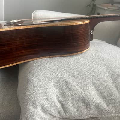 Bob Thompson Custom Dreadnought 2017 #126 Torrefied Lutz / Indian Rosewood K&K Carbon Fiber USA image 9