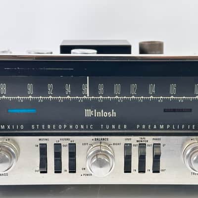 McIntosh MX110 Tube Stereo AM/FM Tuner Amp Preamplifier image 6