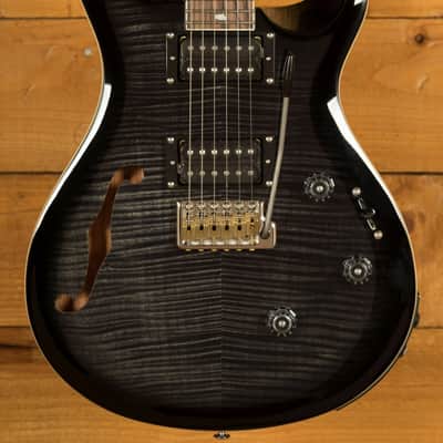 PRS SE Custom | Custom 24 Semi-Hollow Piezo - Charcoal image 1
