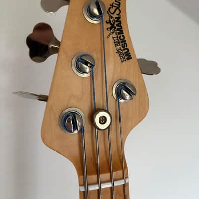 Ernie Ball Music Man StingRay 4 H 2EQ Black with Maple Fretboard 2005 image 4