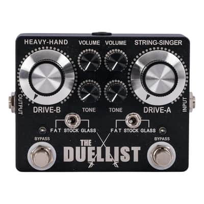 King Tone Guitar The Duellist V1 with Side Jacks | Reverb