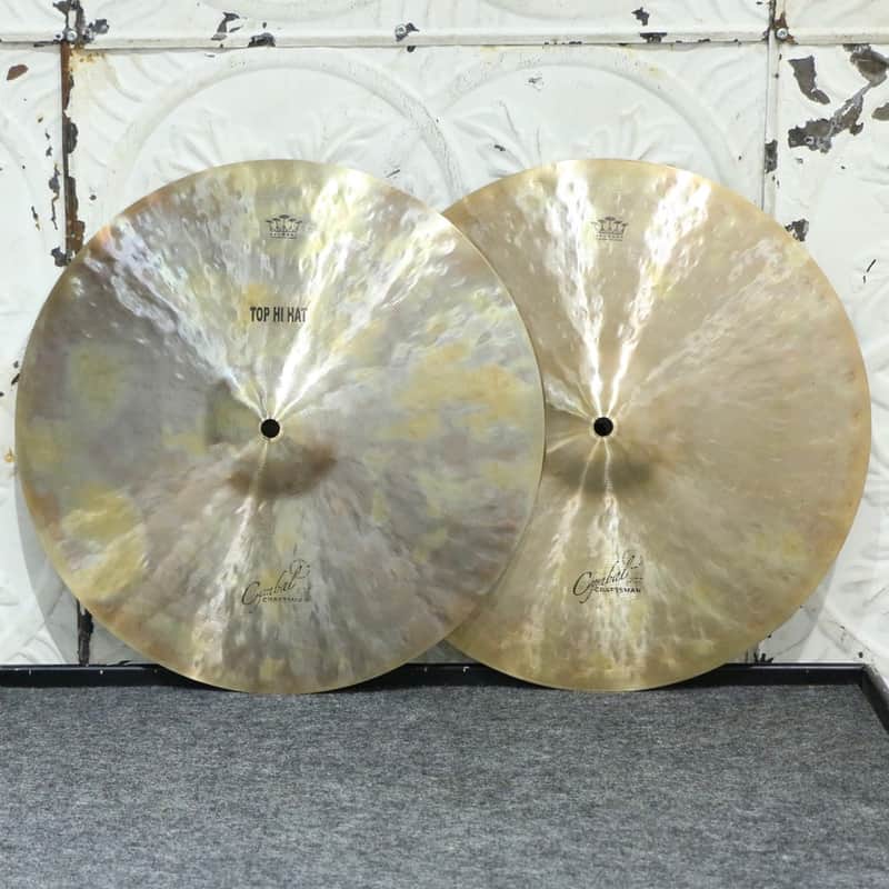 Royal Cymbal Craftsman EAK Hi-Hat 14in - w/Patina (1018/1392g) image 1