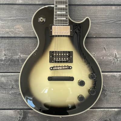 Epiphone Adam Jones Signature '79 Les Paul Custom Antique Silverburst w/ Hardshell Case image 5