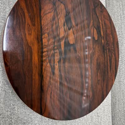 Custom 5 string banjo by Thomas Norwood early 1980's - gloss Brazilian Rosewood image 4
