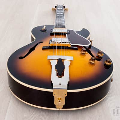 2011 Gibson L-4 CES Master Label Archtop Electric Guitar Vintage Sunburst w/ Case, CoA image 13