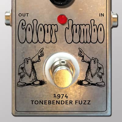 Big Knob Pedals - Color Jumbo - 1974 Tonebender Fuzz image 1