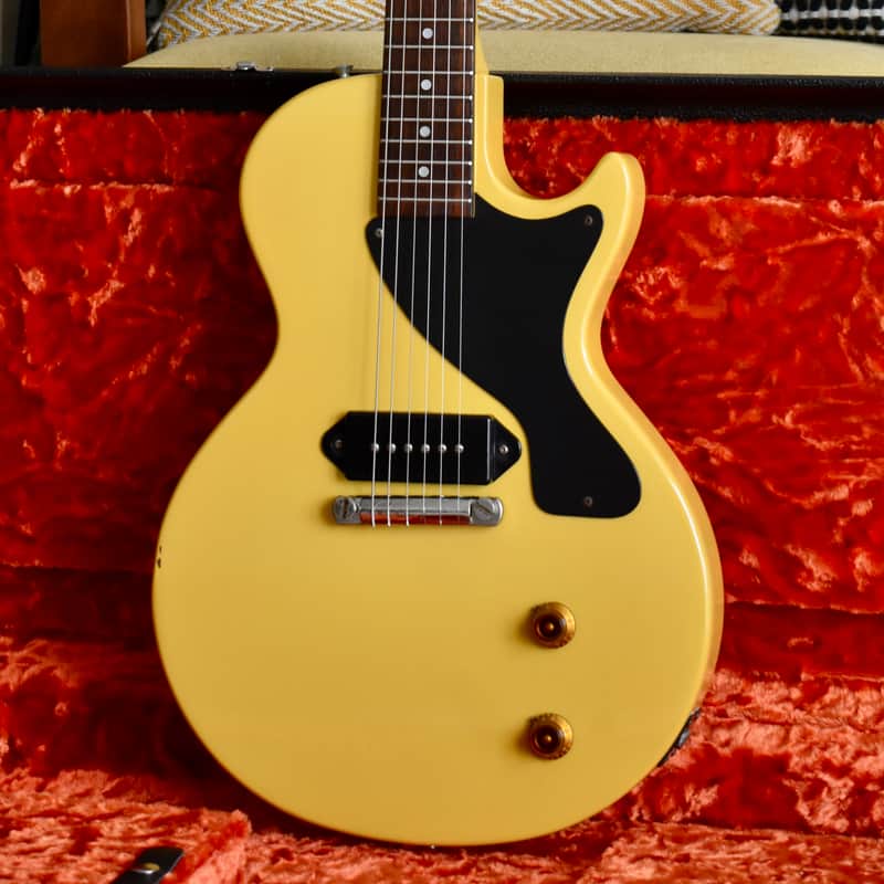 RARE 1988 Greco Japan EJR54-60 Les Paul Junior in TV Yellow | Reverb