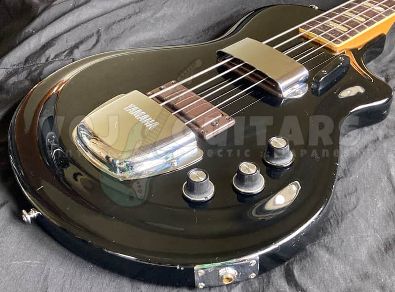 YAMAHA SB-50 VINTAGE 1972 RARE MIJ 'DHARMA' BASS BLACK *SUPER CONDITION* w/OHSC image 1