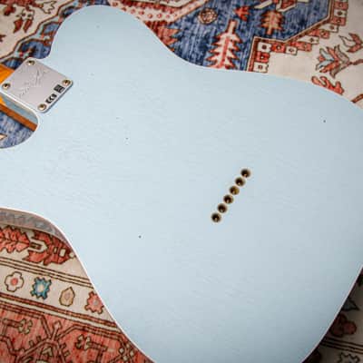 FENDER USA Custom Shop 60's Flamethrower Telecaster Custom Jrny Relic "Sonic Blue" (2025) image 18