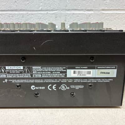 Mackie CFX12 12-Channel Compact Integrated Live Sound Reinforcement Mixer 2000 - 2004 - Dark Gray image 3