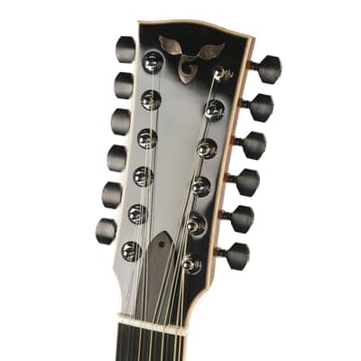 James Goodall Guitars TRD-CL12-7116 Left Handed Dreadnought single cut Owned by Seal image 8