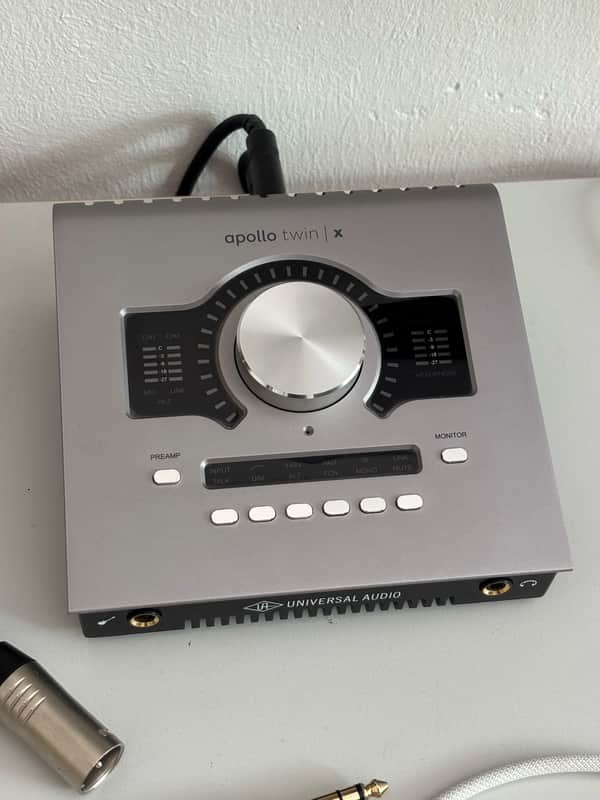 Universal Audio Apollo Twin X Duo Gen 2 Thunderbolt Audio Interface 2024 - Present - Silver image 1