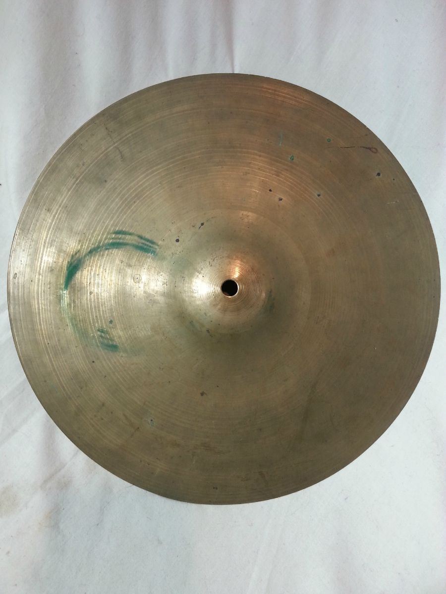 Ajaha 12" Istanbul Hi-Hat Cymbal 810g Zildjian Constantinople B20 Vintage 30s* — main photograph