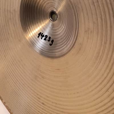 Zildjian 14" New Beat Hi-Hat Cymbals (Pair) 1982 image 6