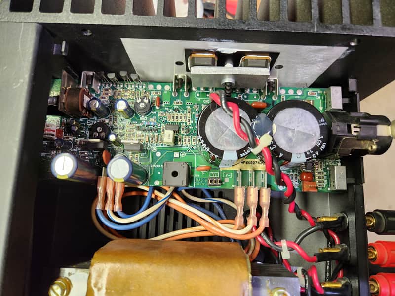 Hafler TransNova P1500 power amp, fully restored/upgraded/aligned