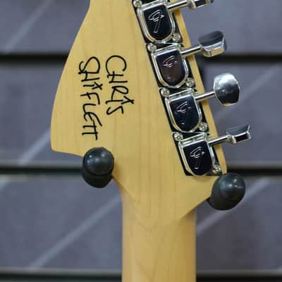 Fender Artist Chris Shiflett Telecaster Shoreline Gold Electric Guitar Incl Hardshell Case image 5