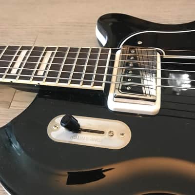 Supro 1582VJB Coronado II Vibrato Dual Pickup Americana Series Reissue Electric Guitar 2010s - Jet Black image 9